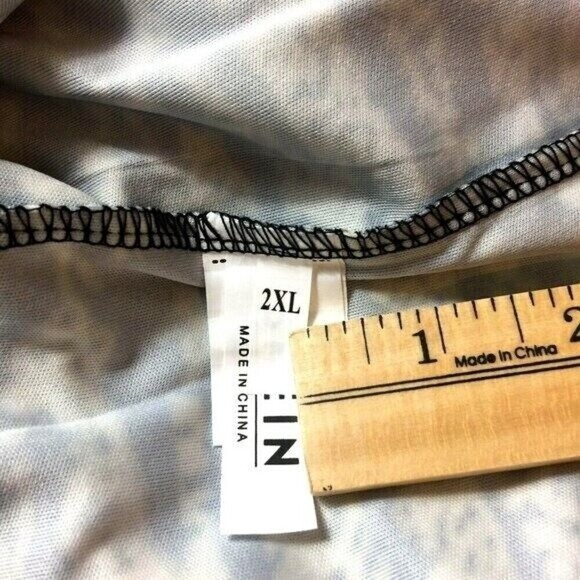 Shein 2XL Animal Print One Shoulder Long Sleeve Short Dress. - Picture 11 of 11